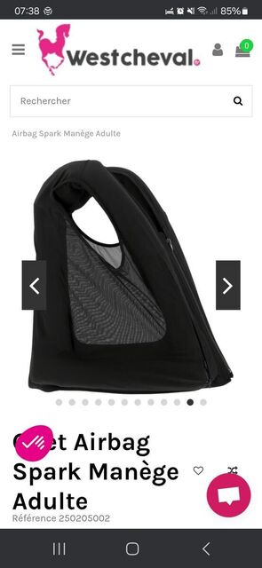 Airbag Spark Manège S