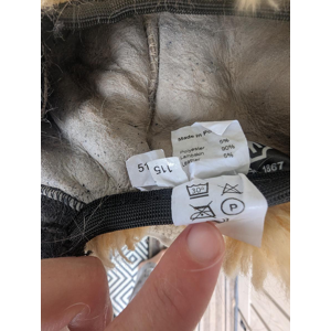 Sangle longue Mattes mouton véritable 115