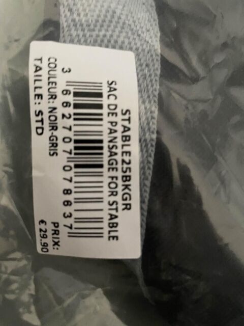 sac de pansage