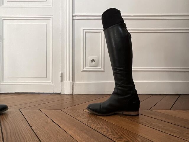 Bottes equitheme Wavy sans lacet