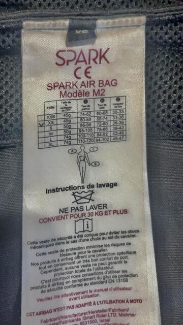 air bag spark