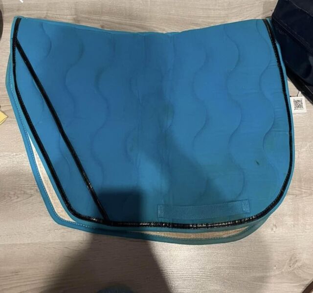 tapis equitheme bleu