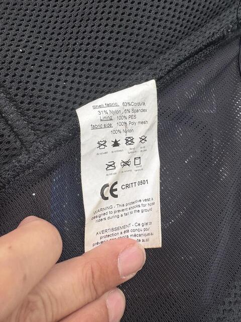 Gilet air bag horse pilot XS /3 cartouches