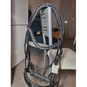 Bride/filet Imperial riding noir neuf taille Cheval