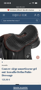 couvre siège amortisseur