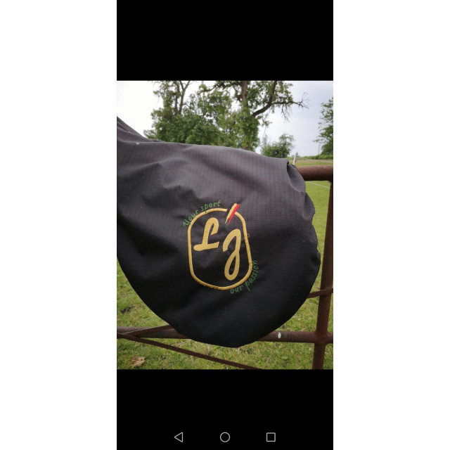 Selle 17'5 cuir marron mixte