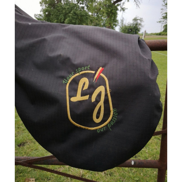 Selle 17'5 cuir marron mixte