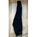 Pantalon noir fond de peau Pfiff 36 neuf avec étiquette