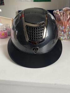 casque equitheme carbone