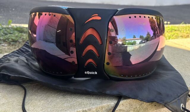 Masque cheval eVysor eQuick 100% anti-UV - rainbow mirror