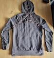 Veste mi-saison grise et marron