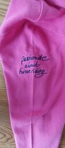T-shirt d'équitation taille 8 ans