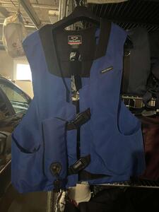 Air bag Hit-air complet bleu roi