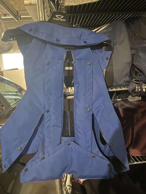 Air bag Hit-air complet bleu roi