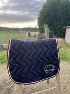 Tapis Jump’in bleu marine et rose