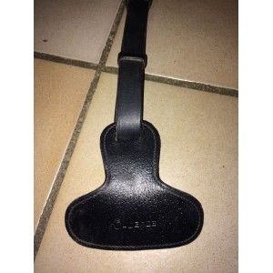 Croupière en cuir taille poney