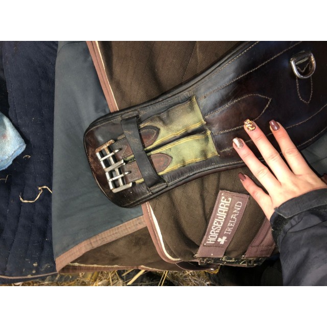 Sangle Courte Marron