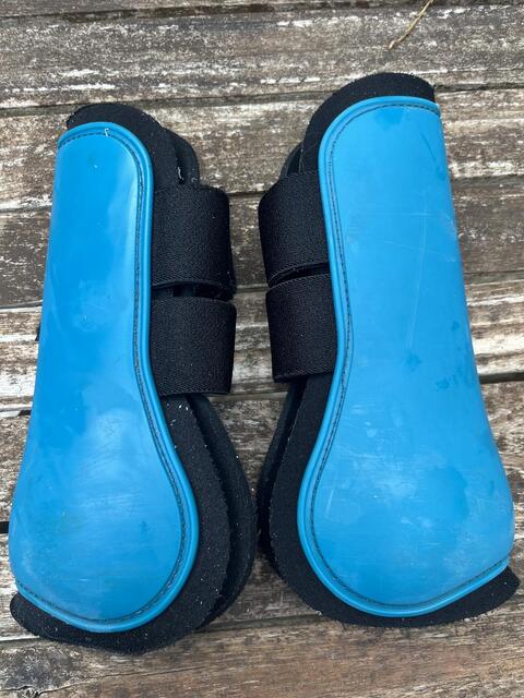 Guêtres BR turquoise poney
