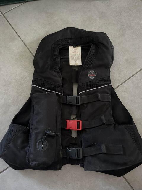 air bag spark en taille xs (attache à la selle intégré)