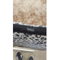 Tapis Colhorse léopard noir et gris