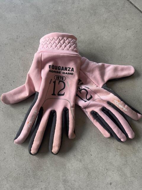 Gants rose Fouganza