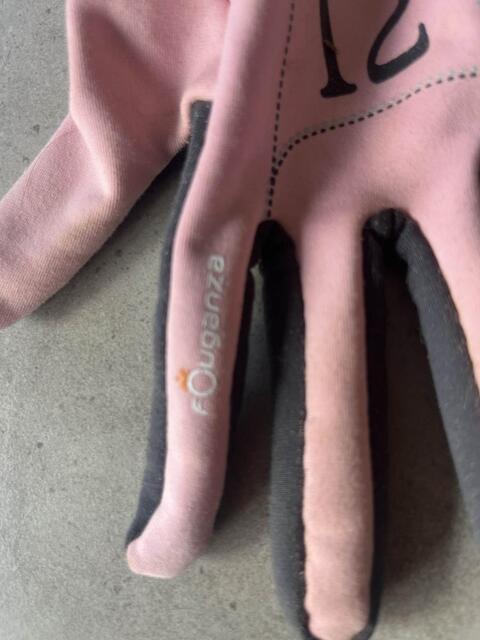 Gants rose Fouganza