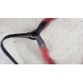 Collier de chasse Bordeaux/Noir Taille COB