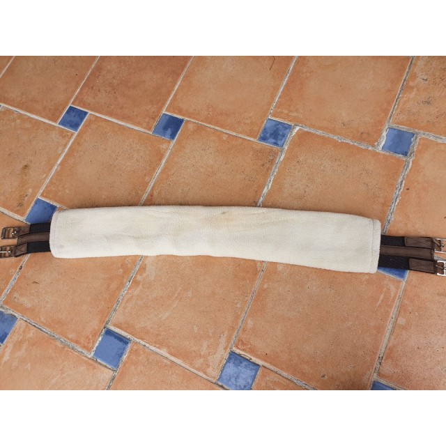 Sangle avec fourreau en faux mouton.