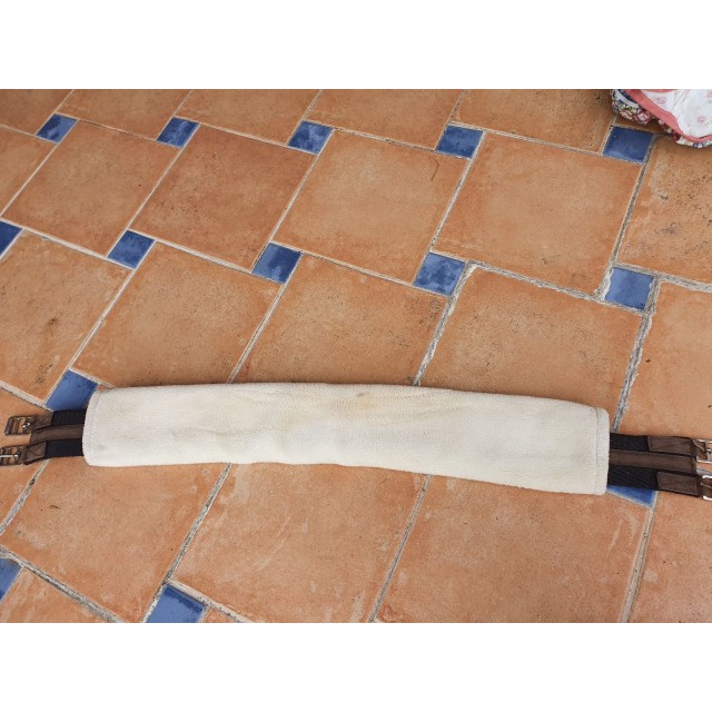 Sangle avec fourreau en faux mouton.