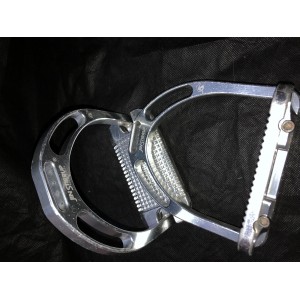 Étrier Jin Stirrup gris aluminium