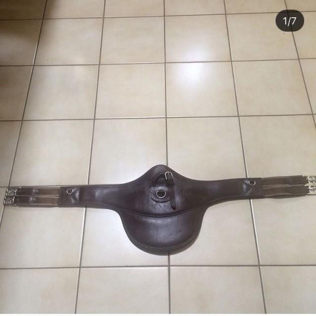 Bavette marron taille 115