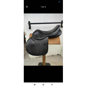 Selle mixte Éric Thomas 17’5 brune