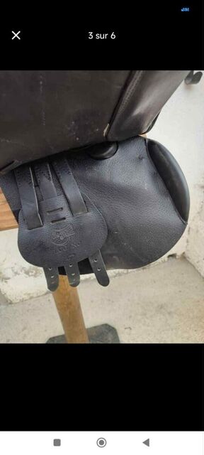 Selle mixte Éric Thomas 17’5 brune