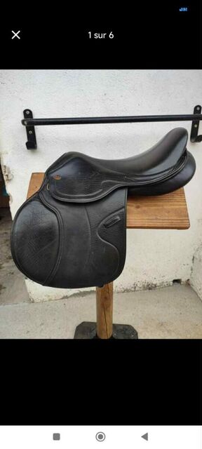 Selle mixte Éric Thomas 17’5 brune