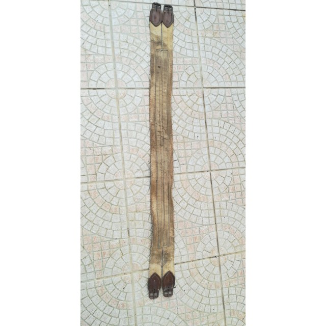 Sangle coton et cuir