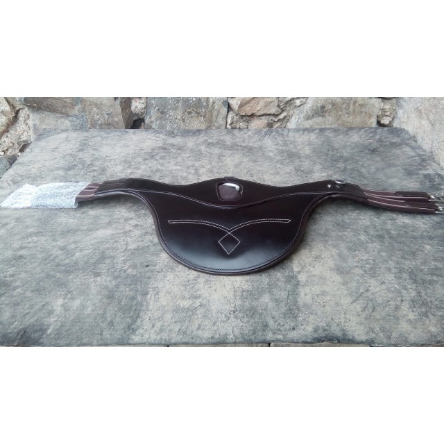 Sangle bavette marron neuve