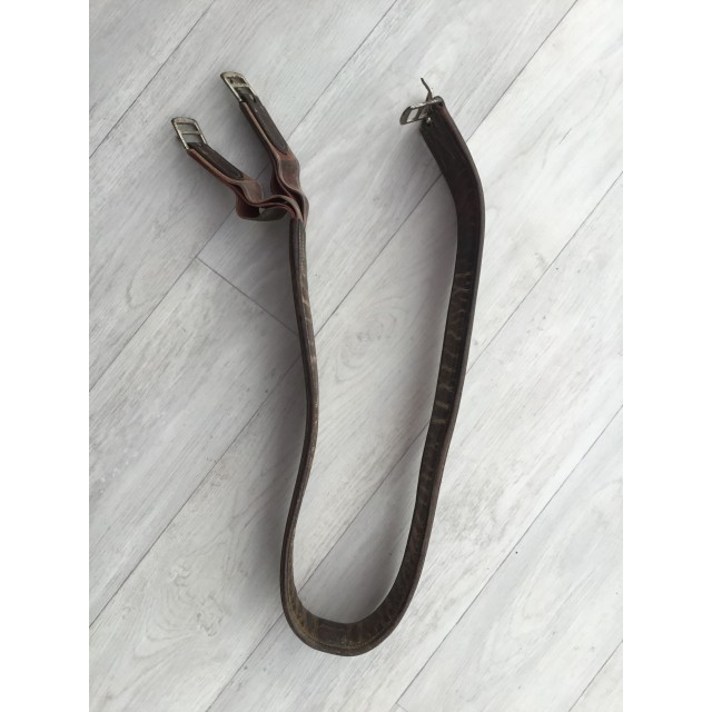 Sangle butet marron 130 cms