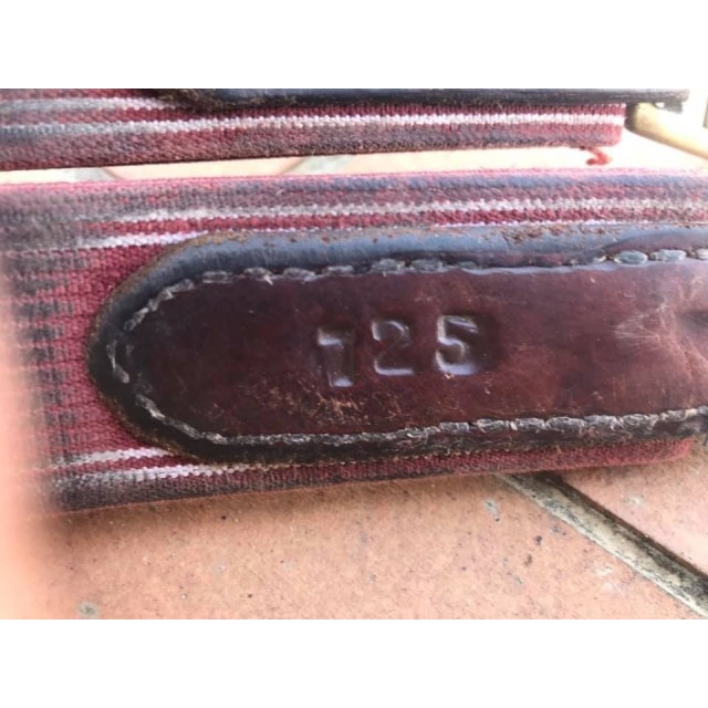 Sangle en cuir marron