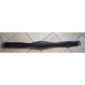 Sangle cuir noir t 115 cm Nicolas touzaint