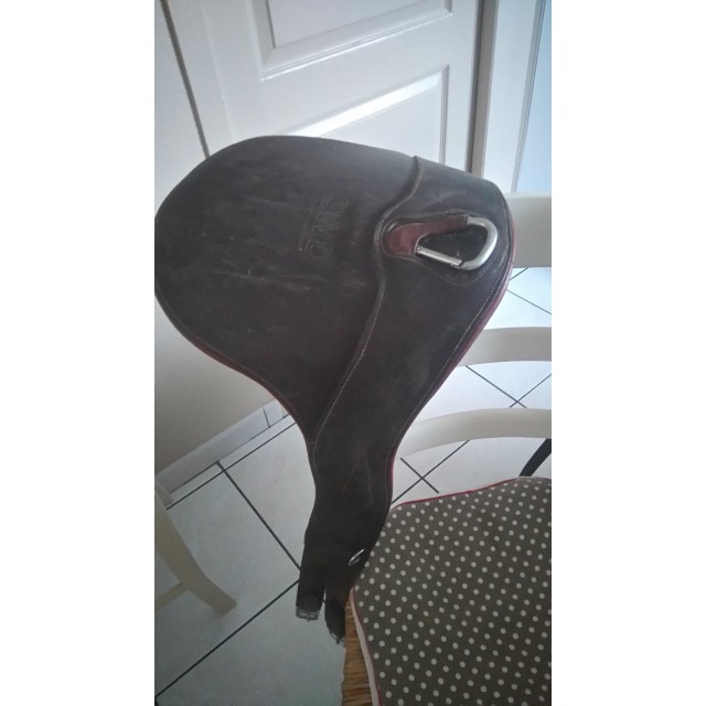 Sangle bavette CWD marron 135