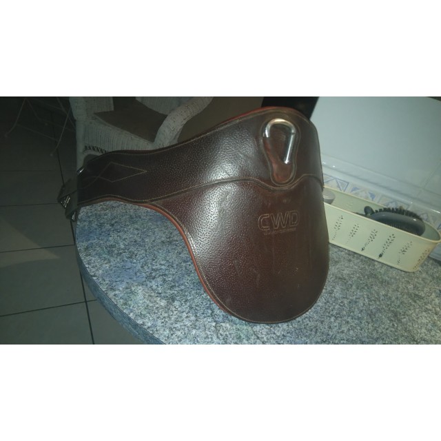 Sangle bavette CWD marron 135