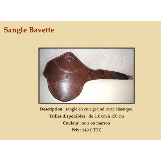 Sangle bavette