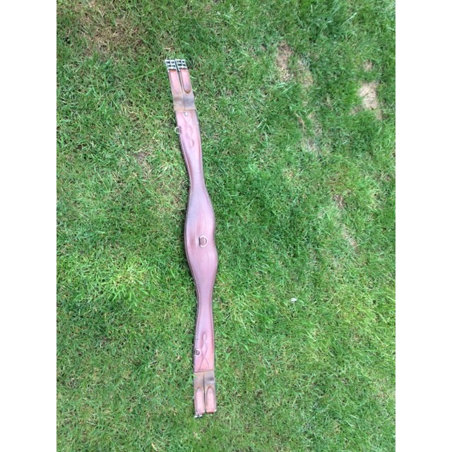 Sangle en cuir taille 125cm (taille cheval)