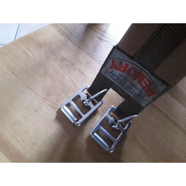 Sangle synthétique droite marron 110