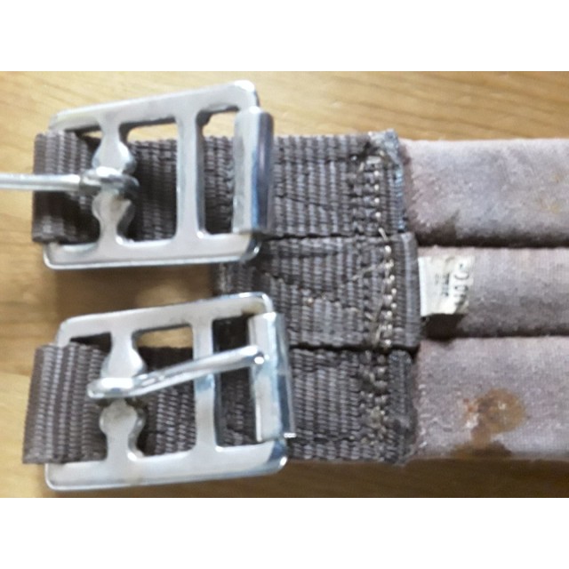 Sangle synthétique droite marron 110