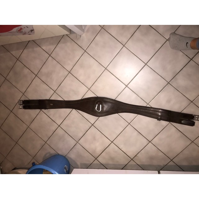 Sangle en cuir avec mousqueton