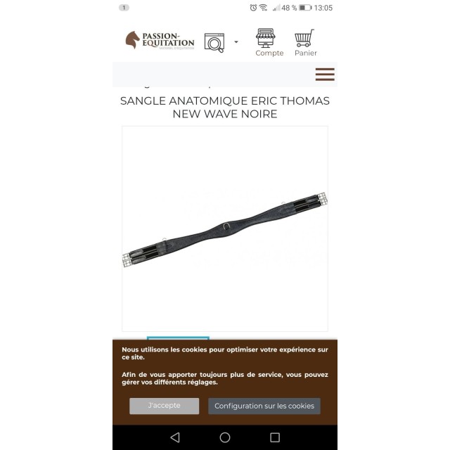 Sangle anatomique Éric Thomas