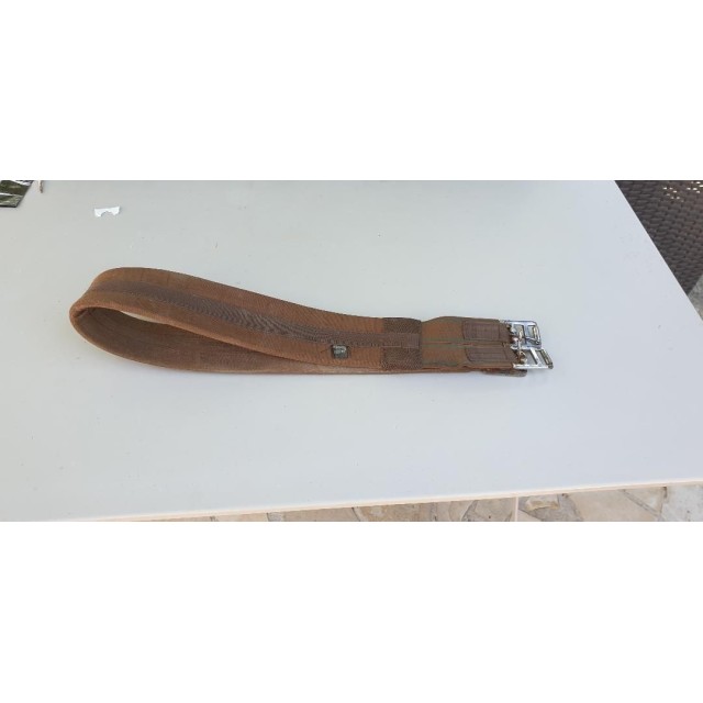Sangle Belstar en synthétique marron, taille 115cm