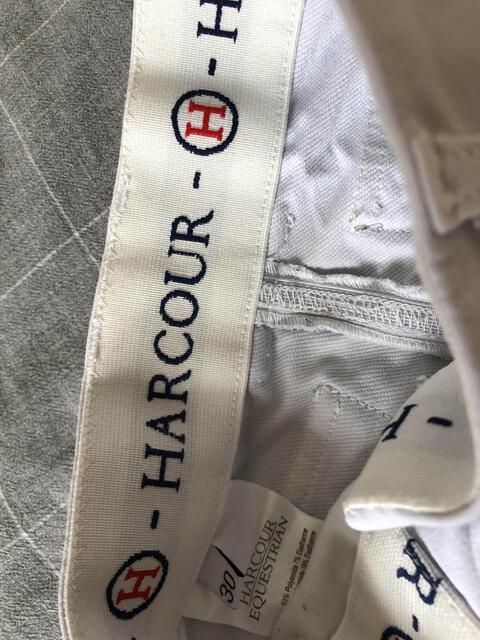 pantalon blanc Harcour
