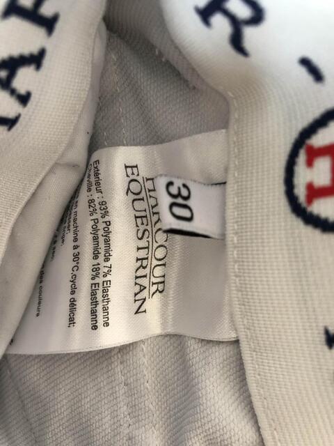 pantalon blanc Harcour